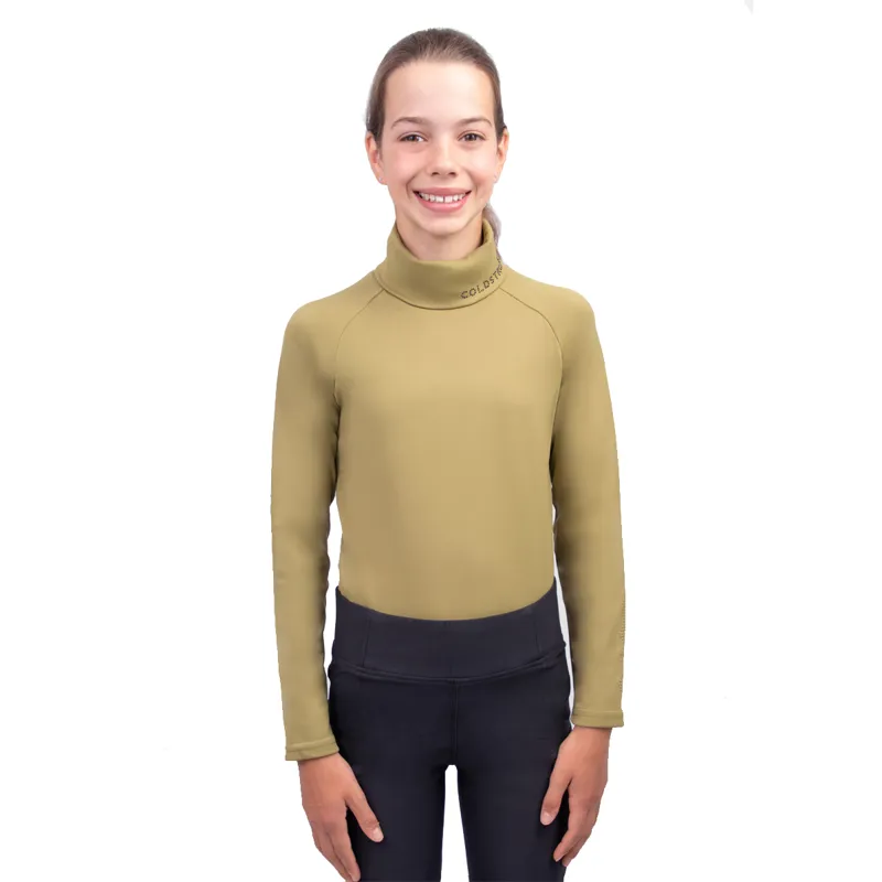 Coldstream Next Generation Legars Roll Neck Top - Olive Green